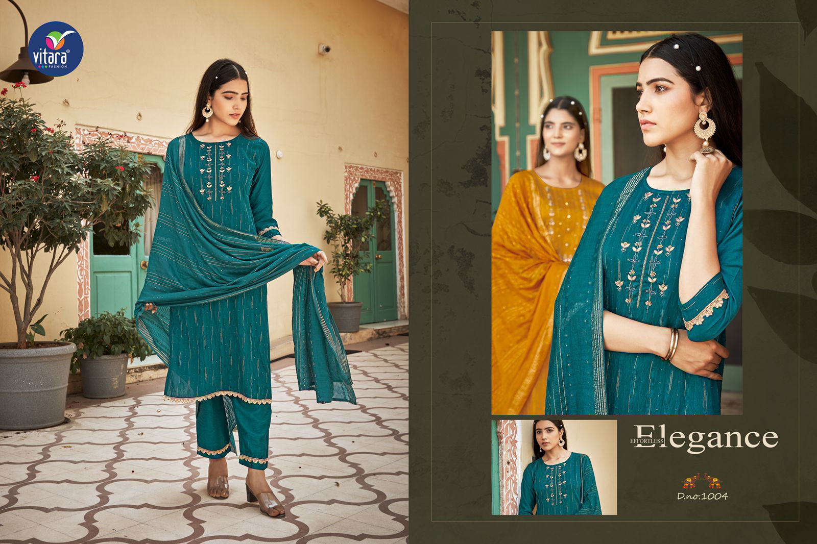 Vitara Riwaz Wholesale Kurti With Bottom Dupatta Collection